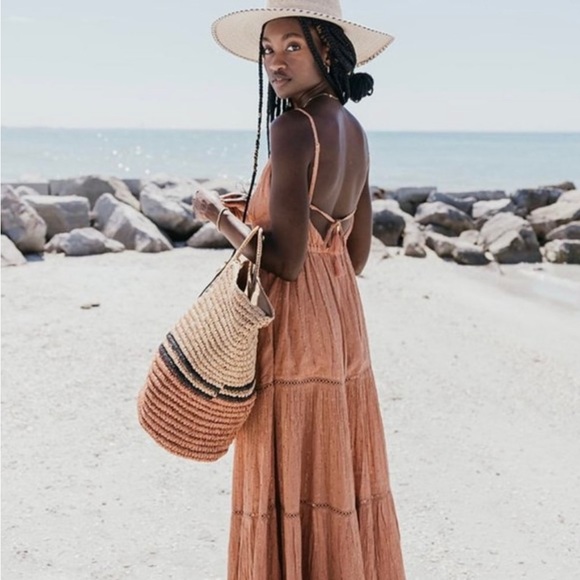 L*SPACE REVOLVE NWT SUNRISE ESCAPE MAXI DRESS - Picture 6 of 13